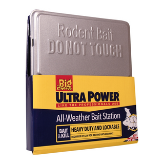 The Big Cheese Ultra Power All-Weather Bait Station - Housing For Rodenticides