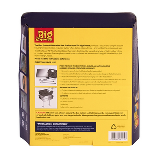 The Big Cheese Ultra Power All-Weather Bait Station - Housing For Rodenticides