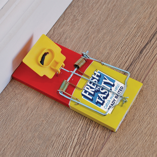 The Big Cheese Fresh Baited Rat Trap - Traditional Baited Rodent Pest Trap 1 pc