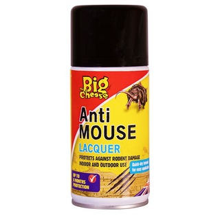 The Big Cheese Anti Rodent Lacquer - 300ml Aerosol - Deters Rats and Mice