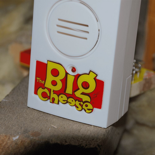 The Big Cheese Snap Trap Alert - Battery-Operated, Audio-Visual Catch Indicator 1 pc