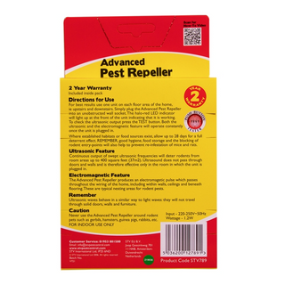 The Big Cheese Advanced Pest Repeller - Humane, Ultrasound Rodent Deterrent 1 pc