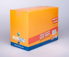 Eurotrap Small plastic gluetray traps 4 per pack