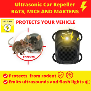 Weitech Rodent and Marten Car Repeller Ultra Sonic - 1 pc