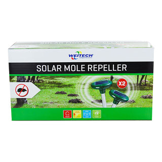 Weitech Solar Mollenverjager - 400m2 - 2 per verpakking