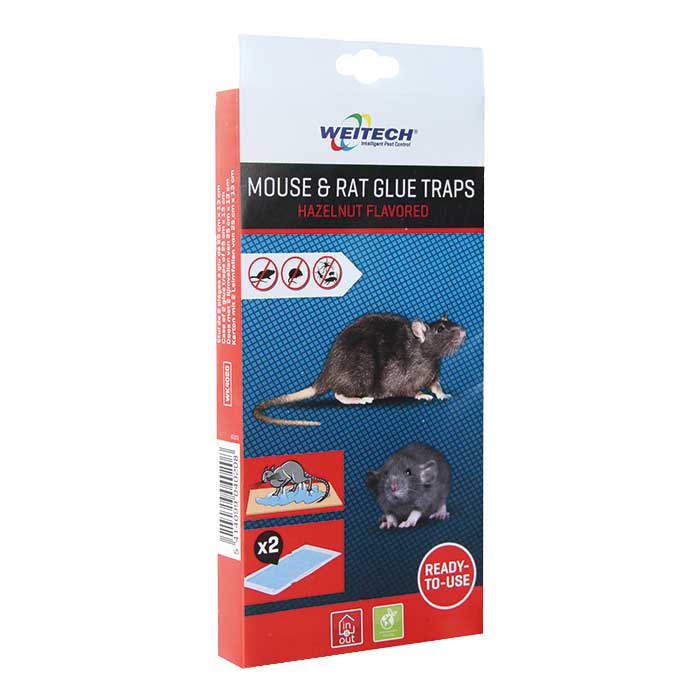 Weitech Mouse and Rat Glue Trap - 2pcs per pack