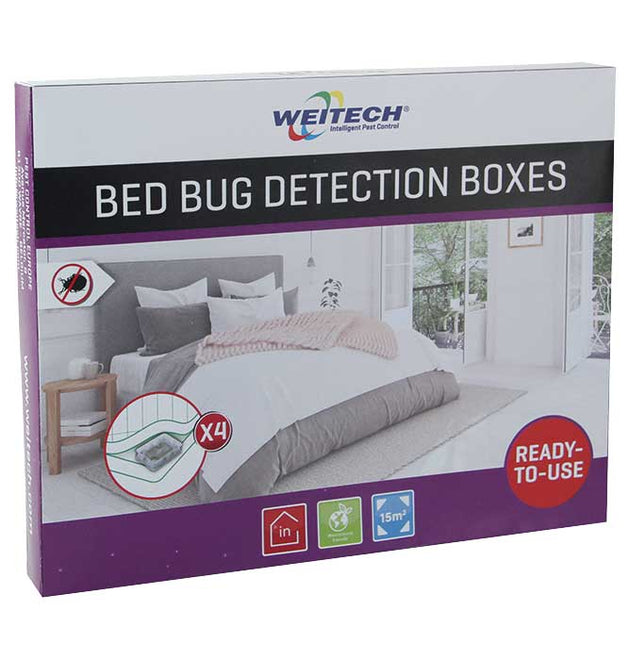 Weitech Bed Bug Detection Box - 4 pcs per box