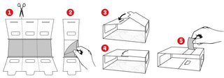 Weitech Kakkerlakkenlijmval - 9 stuks per doos