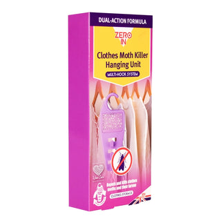 Zero In - Multi-Hook Hanging Clothes Moth Killer