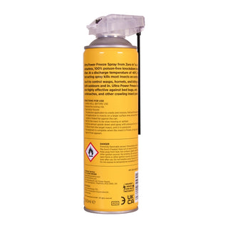 Zero In - Freeze Spray Knockdown Insect Killer - 500ml Dual Action Aerosol